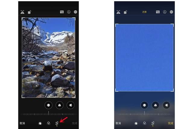 福田苹果手机维修分享iPhone手机如何使用裁剪功能隐藏照片 