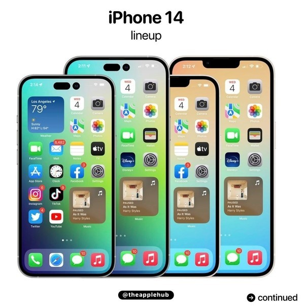 福田苹果14维修分享iPhone 14全家福 