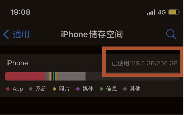 福田苹果13维修分享iPhone13如何查看剩余内存 